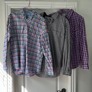 Mens Long Sleeve Button Ups Bundle (3 Shirts)